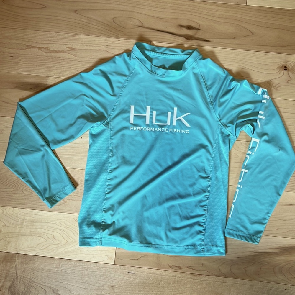 Huk Fishing Sun Shirt - Youth Small